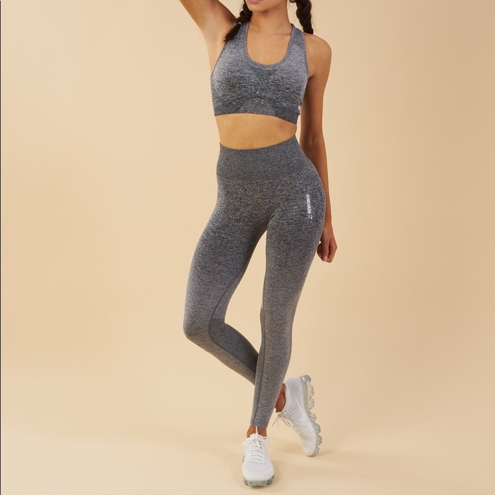Gymshark Ombre Seamless Legging Grey XS